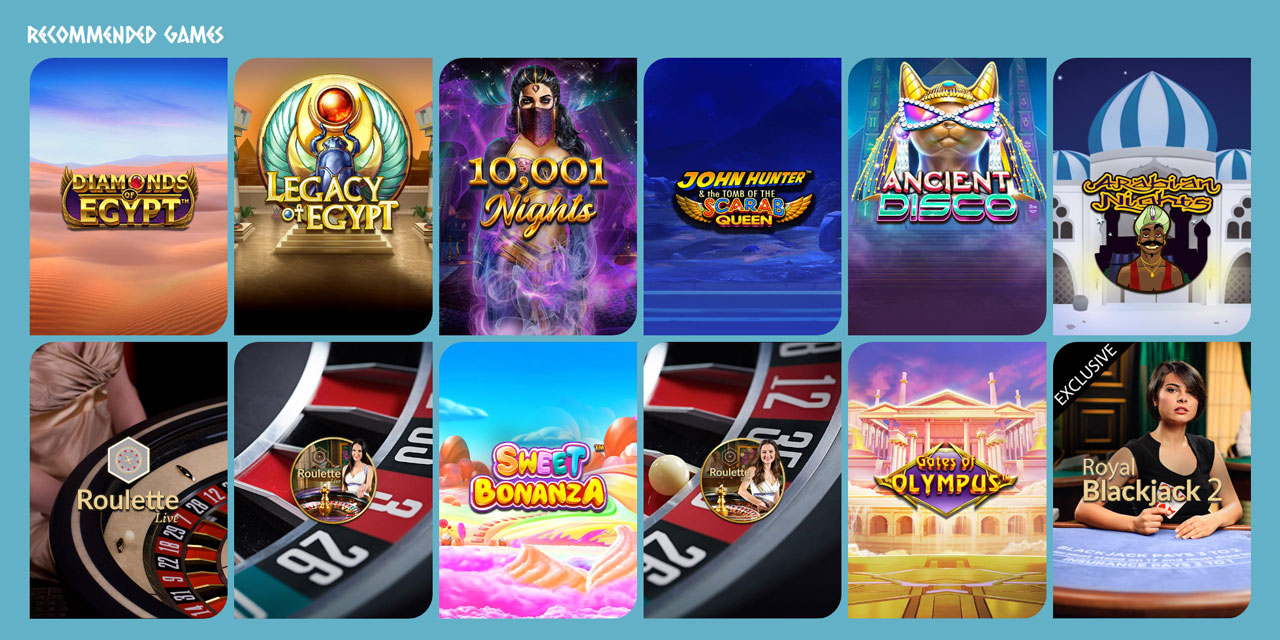 Amon Casino recommended games